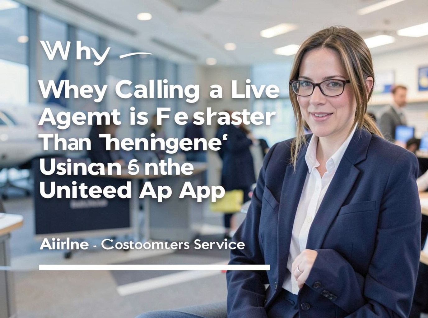 Why Calling a Live Agent is Faster Than Using the United App